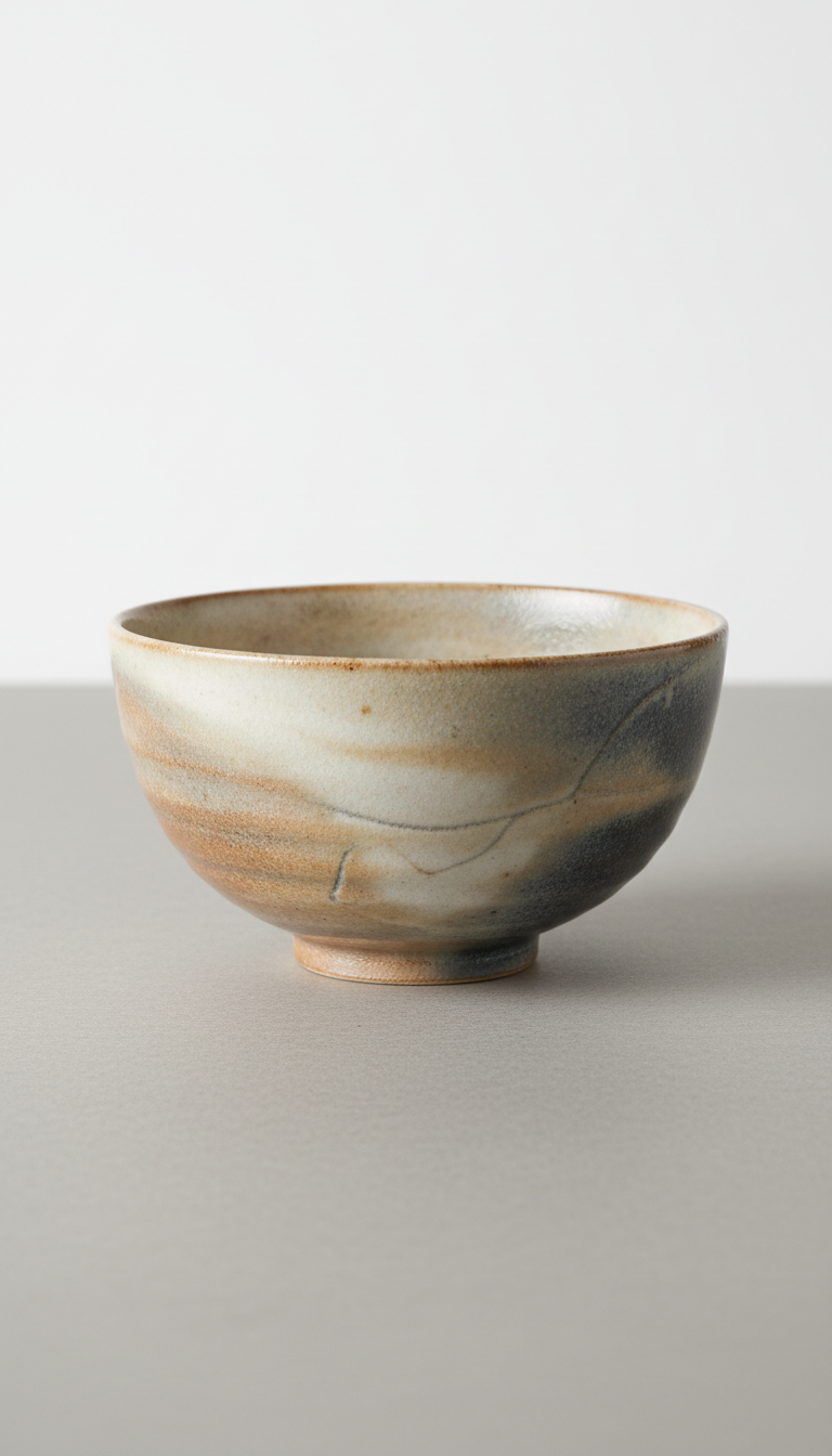 Porcelain chawan rice bowl