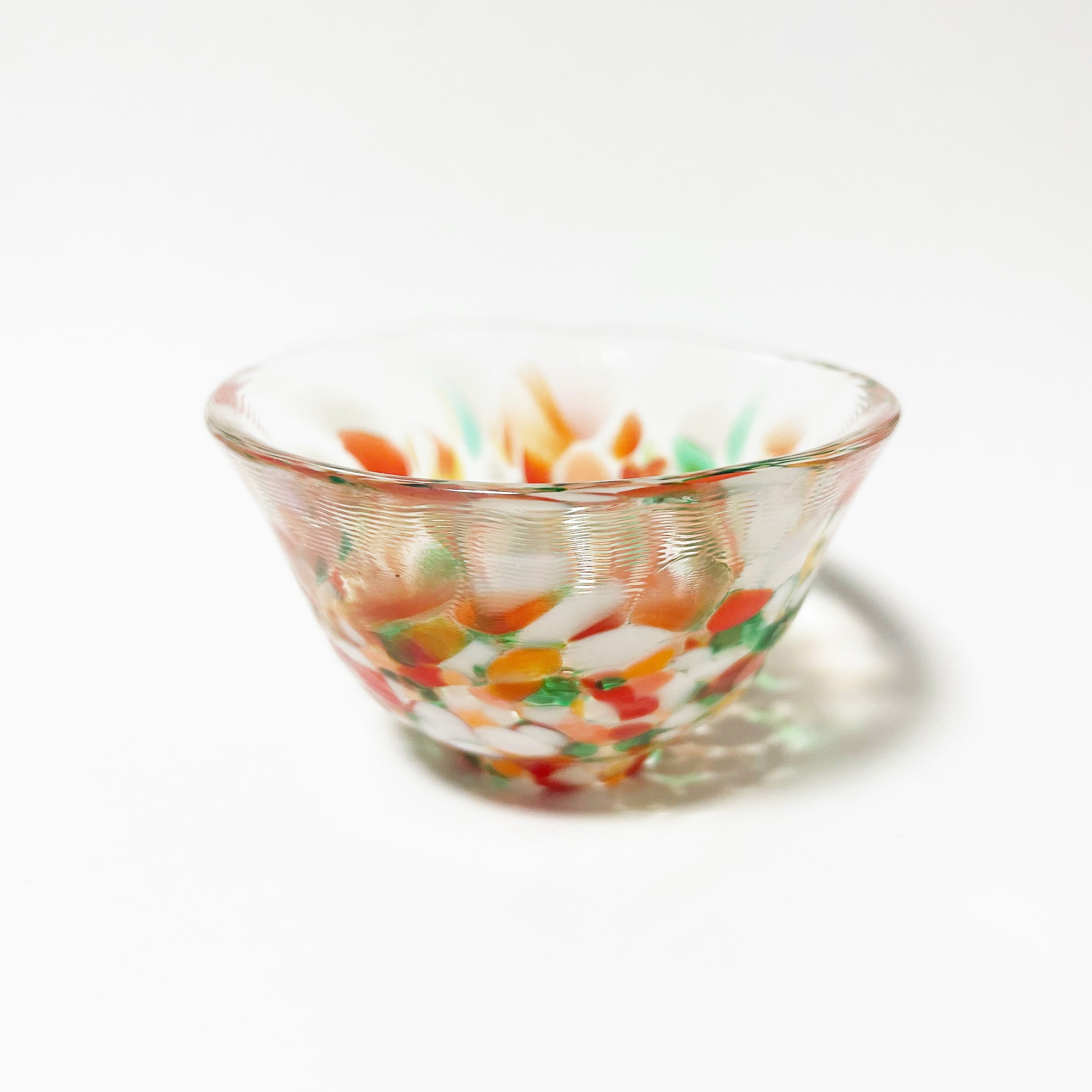 Tsugaru Vidro Sake Cup - Orange (Reference Only)