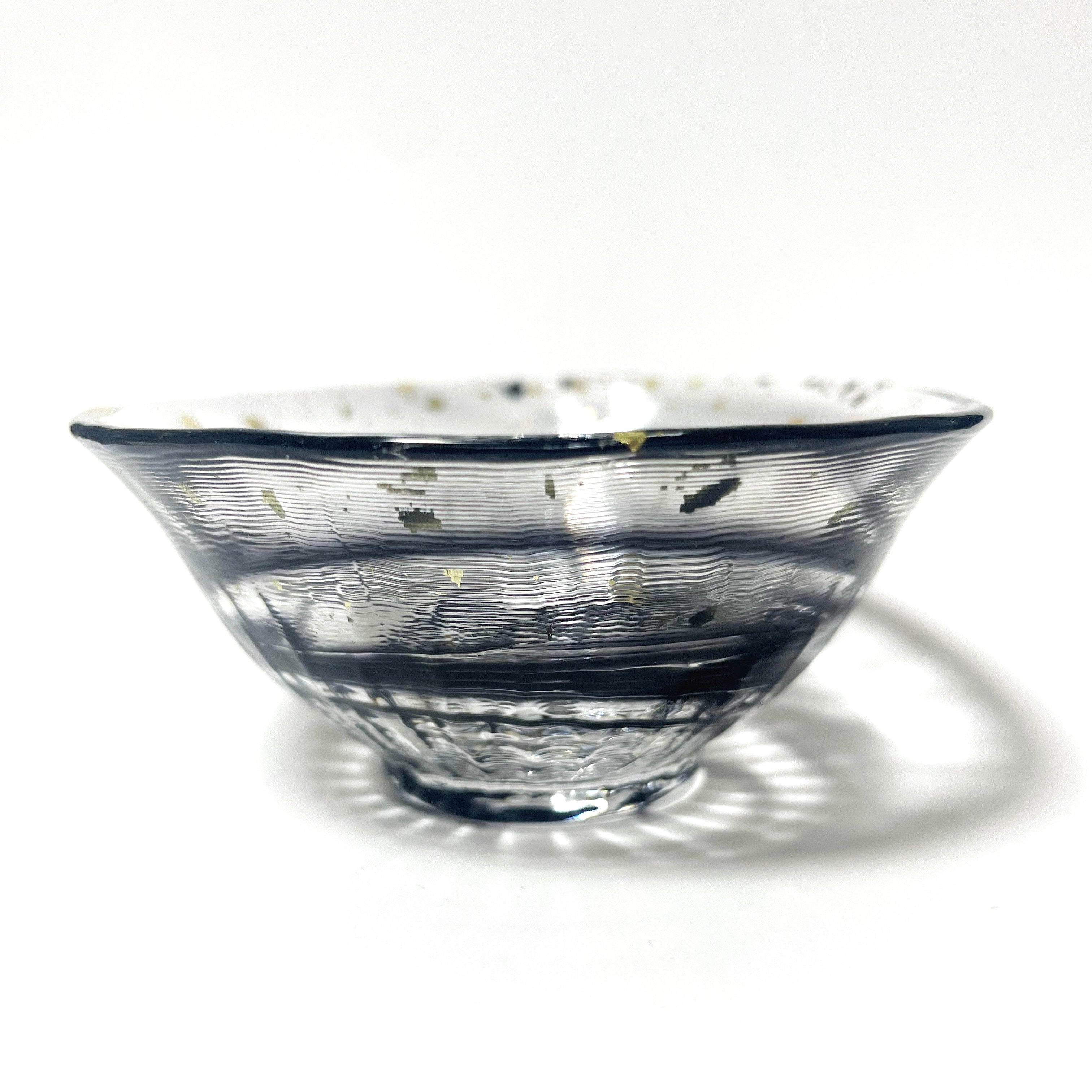 Tsugaru Vidro Sake Cup - Black (Referene Only)