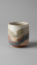 Stoneware soba choko noodle cup